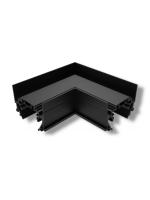 Угловой соединитель потолок-потолок для шинопровода и натяжных потолков Н5 Black