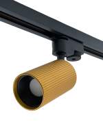 Трековый светильник серии COLT V 10W 4000K 110° CRI90 2TRA GOLD | 55x93mm