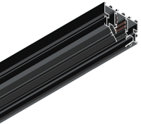 Трековая магнитная система для натяжных потолков MAGNETIC S10 4TRA BLACK 3000x50x43mm