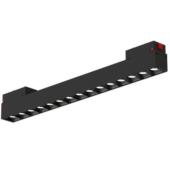 Светильник светодиодный линейный LINER S39 T33 15W 3000K, Black mask L278х34x58mm 
