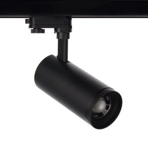 Светильник CITY ZOOM 30W 4000K CRI85 10-60° 4TRA | Черный корпус D80xL155mm