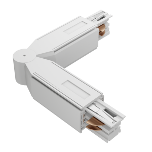 Коннектор трековый гибкий соединительный ML-4TRA-W-Z Белый