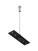 Потолочный подвес с креплением на трос S15 | Black