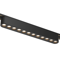 Светильник LINER BLACK MASK MAGNETIC Н5 48V 18W 36° 3000K OSRAM | Black 330х25х25mm