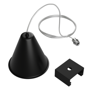 Подвес Черный 2м ML-4TRA-B (100pcs)