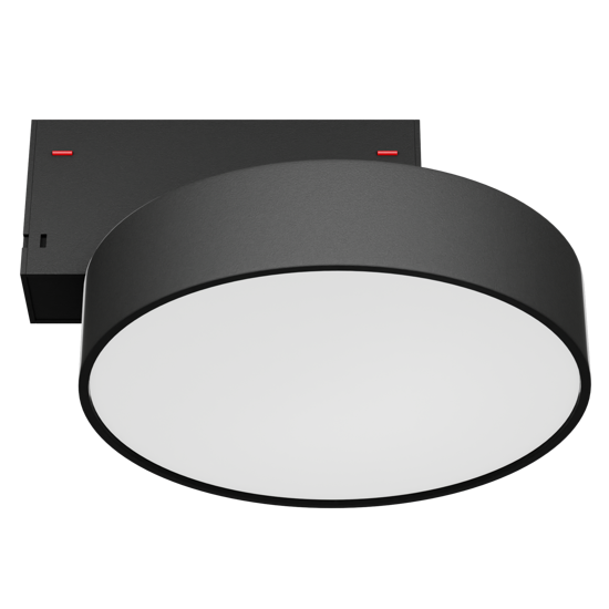 Светильник светодиодный MAGNETIC S39 RONDO 16W CRI85 3000K, Black Ø175