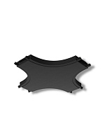 Х- соединитель потолок-потолок для шинопровода H5 Black