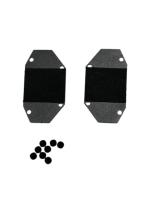 Комплект заглушек для шинопровода и натяжных потолков Н5 Black