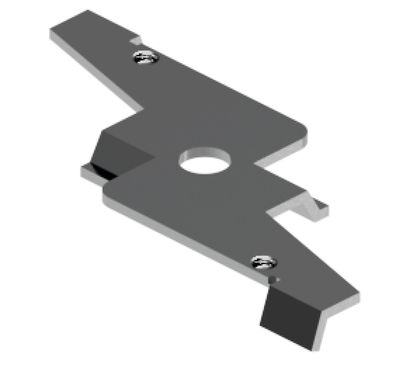 Крепеж к шинопроводу S10 Black