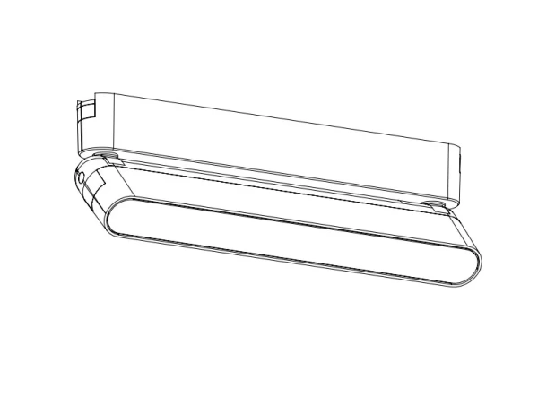 Трековый магнитный св-к SPOT BLACK BOOK MAGNETIC H4 24V 12W 110° 3000К/4000K/6000К OSRAM |  Black