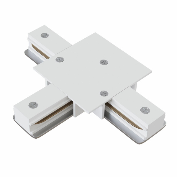 Коннектор трековый соединительный ML-TR-W-T-V Белый (30pcs)