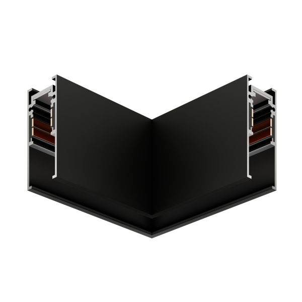 Угловой внутренний соединитель для шинопровода S15 | Черный