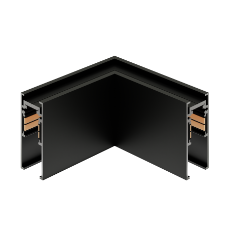 Угловой внутренний соединитель для шинопровода S15 | Черный