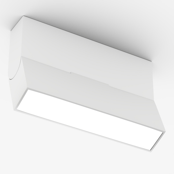 Светильник накладной светодиодный BLACK BOOK 6W OSRAM 120° WW/3000К Белый корпус | 220V