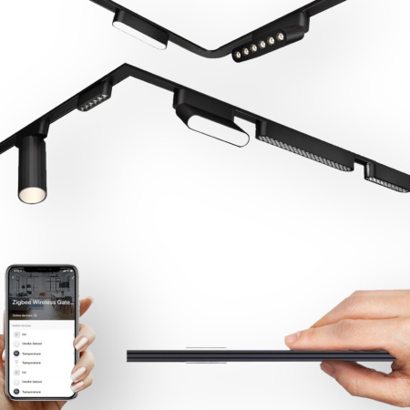 Основание под линейный светильник MAGNETIC H5 115x25x47.6mm