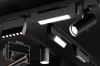 Трековая система серии CITY 2TRA | BLACK 1500x34x19mm | 220V