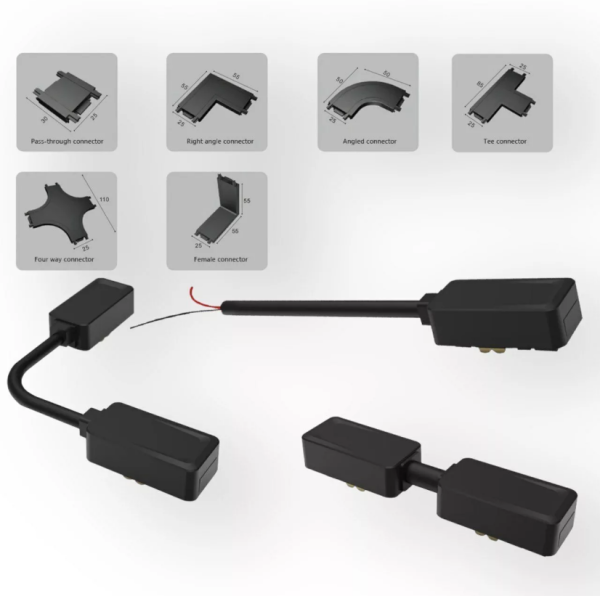 Коннектор для подключения с проводом H5 2TRA White