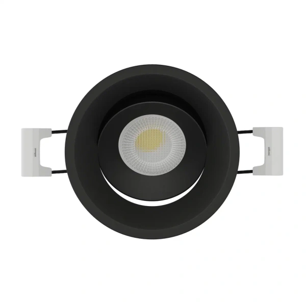 Светильник CITY SPOT 10W 3000К GU10 угол света 38 град. алюминий черный/ black, 220V, 75x65mm