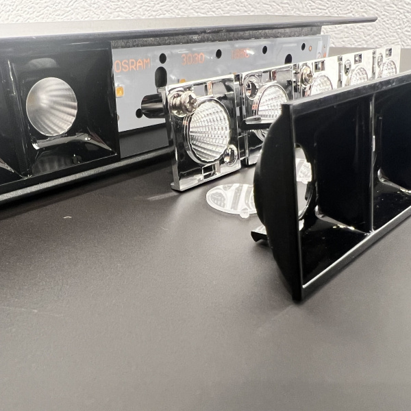 Светильник серии LINER S25 Black mask 10W CRI90 OSRAM ССТ 4000К, Black 200x24x34mm