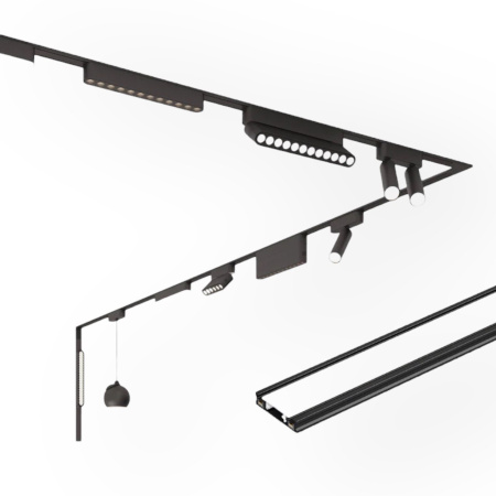 Прямой соединитель для шинопровода H5 Black