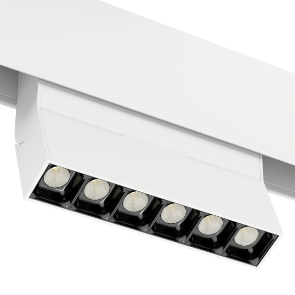 Светильник SPOT BLACK BOOK MAGNETIC S20 48V 8W 36° CRI90 OSRAM 3000-6000K TRIX | Белый корпус 