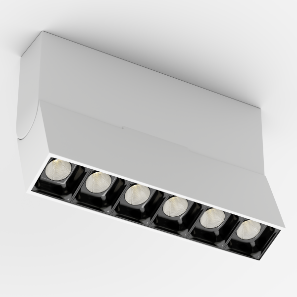 Светильник накладной светодиодный BLACK BOOK 6W OSRAM 36° DW/4000К Белый корпус | 220V