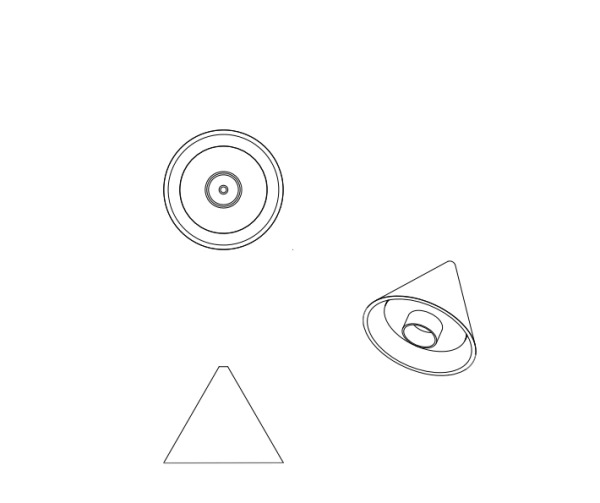 Трековый магнитный св-к PENDANT MAGNETIC H4 24V 6W 24° 3000К/4000K/6000К OSRAM | Black Ø90х72mm