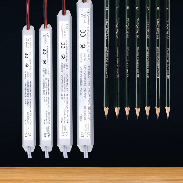 Блок питания постоянного напряжения ML50W 12V 4А 300x18x18mm IP20