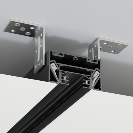 Профиль для натяжных потолков CITY 2TRA 55x33x3000mm