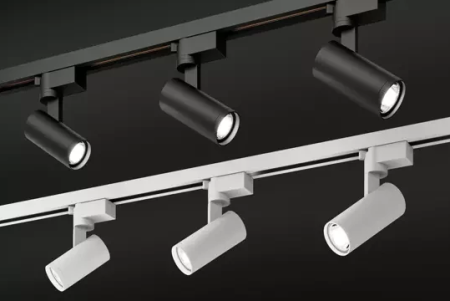 Трековая система серии CITY 2TRA | BLACK 1500x34x19mm | 220V