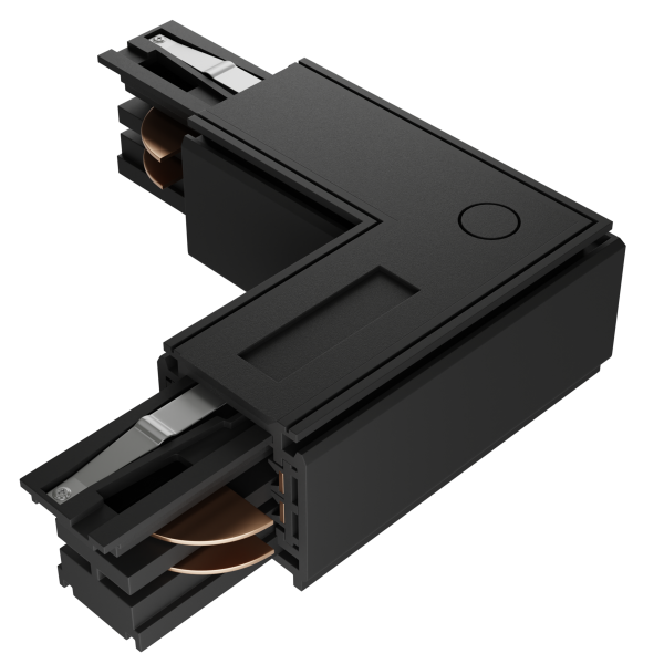 Коннектор трековый соединительный ML-4TRA-B-L Черный (100pcs)