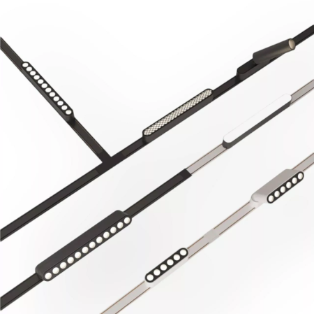 Угловой соединитель потолок-потолок для шинопровода H5 White