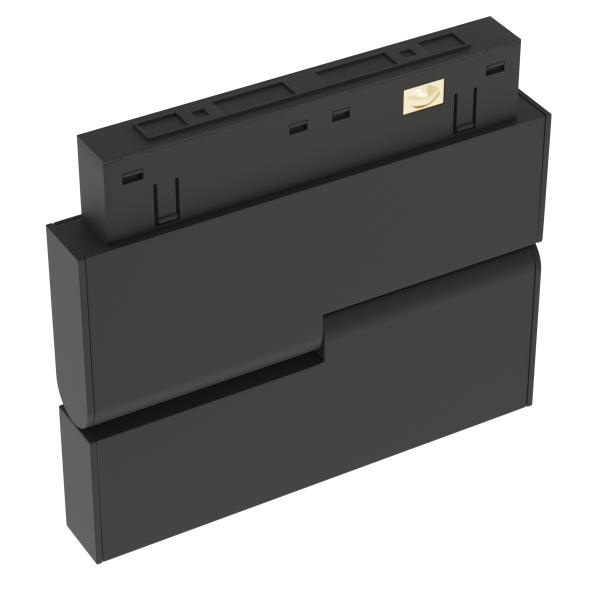 Светильник SPOT BLACK BOOK MAGNETIC S15 48V 6W 110° CRI90 OSRAM 3000K | Черный корпус L118хH100mm