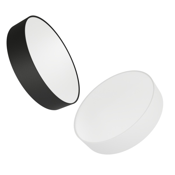 Светильник накладной RONDO 36W Black 4000K | Ø300x60mm 