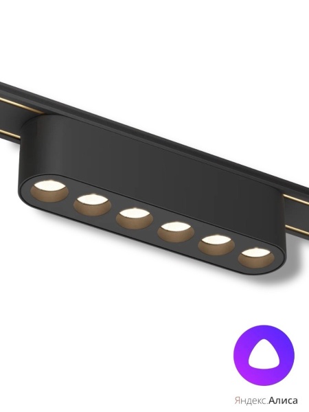 Светильник LINER BLACK MASK MAGNETIC Н5 48V 6W 36° 2400-6000K OSRAM | Black 115х25х25mm