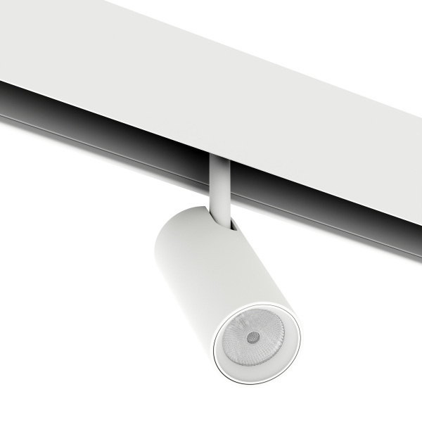 Светильник SPOT MAGNETIC S20 48V 10W 24° CRI90 OSRAM 3000-6000K TRIX | Белый корпус D35х80mm