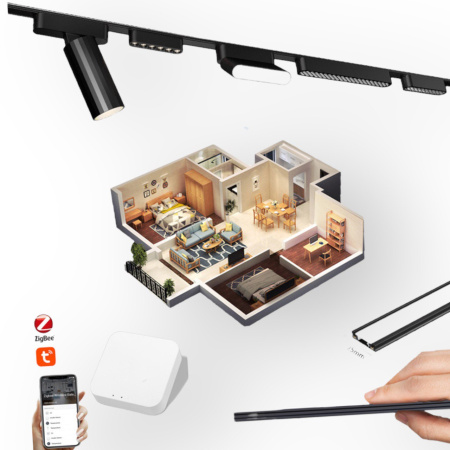 Основание под линейный светильник MAGNETIC H5 115x25x47.6mm