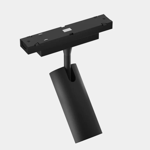 Светильник SPOT MAGNETIC S25 48V 10W 24° CRI90 OSRAM 3000K | Черный корпус D35х90mm