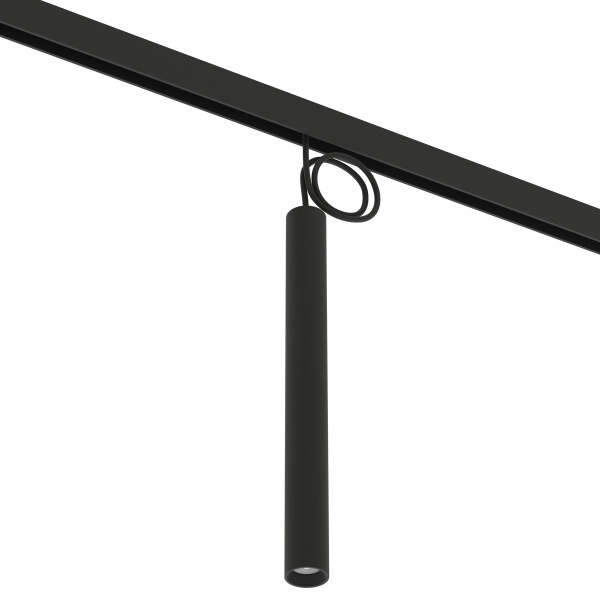 Светильник SPOT MAGNETIC S15 48V 12W 24° CRI90 OSRAM 3000-6000K TRIX | Черный корпус D30х300mm