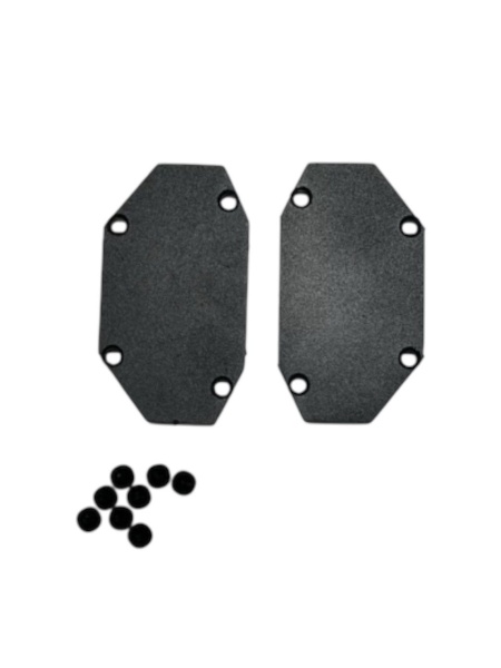 Комплект заглушек для шинопровода и натяжных потолков Н5 Black