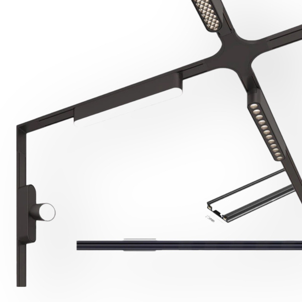 Коннектор для подключения с проводом H5 2TRA Black