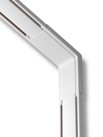 Угловой соединитель потолок-стена для шинопровода H5 White