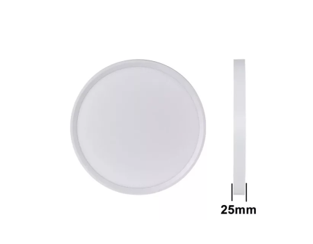 Светильник накладной RONDO 60W D600х25mm 4000K | White