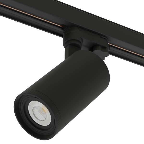 Светильник CITY ZOOM 30W 3000K CRI85 10-60° 4TRA | Черный корпус D80xL155mm