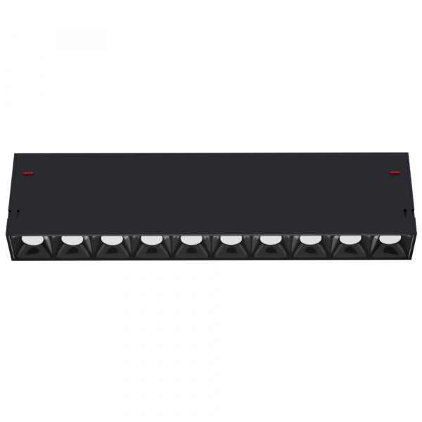 Светильник LINER S39 SMART DIM 20W 10х2W OSRAM 36° CRI90 3000K | Black L270x34x58mm 220V