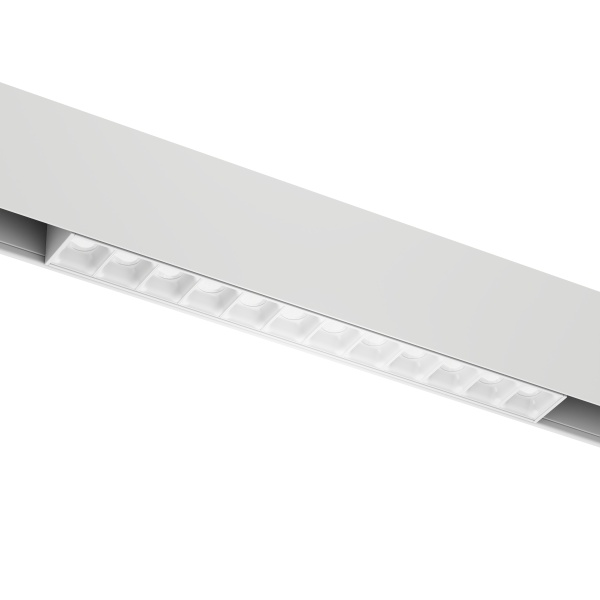 Светильник LINER BLACK MASK MAGNETIC S20 48V 12W 36° 3000-6000K TRIX CRI90 OSRAM | Белый корпус L220