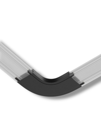 С- соединитель потолок-потолок для шинопровода H5 Black