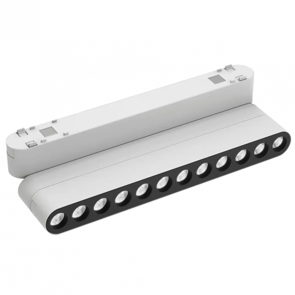 Cветильник BLACK BOOK MAGNETIC Н5 48V 12W 36° 4000K OSRAM | White 222х25х75mm