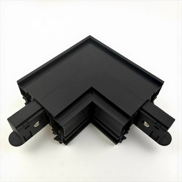 Угловой соединитель для трековой системы для натяжных потолков S15 Black