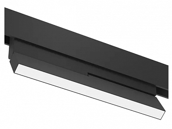 Светильник SPOT BLACK BOOK MAGNETIC S15 48V 12W 110° CRI90 OSRAM 3000K | Черный корпус L232хH100mm